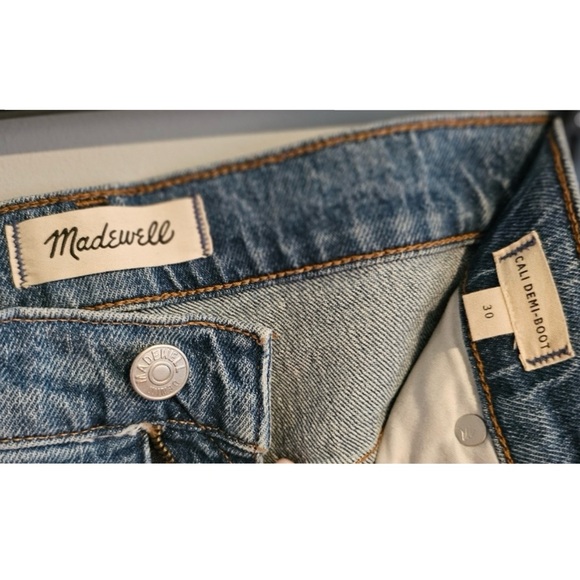 Madewell Cali Demi Boot Jeans - Picture 5 of 8